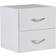 Nako Night White Chest of Drawer 34x34.5cm