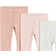 H&M Leggings in Cotton Jersey - Pink/Light Pink