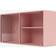 Montana Furniture Ripple In Ruby Glass Cabinet 69.6x35.4cm