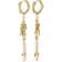 Pilgrim Niya Freshwater Earrings - Gold/Pearls
