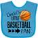 Inktastic Uncle's Little Basketball Fan Bib