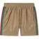 Gucci GG swim trunks brown