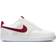 NIKE Court Vision Low W - White/Adobe/Dragon Red/Team Red