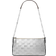 Michael Kors Empire Medium Patent Chain Link Pochette - Silver