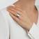 Georg Jensen Fusion Centre Ring - White Gold/Diamonds