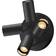SLV Asto Tube Black Takplafond ∅ 25cm