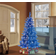 Puleo International Pre-Lit Fashion Artificial Blue Christmas Tree 121.9cm