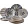 MÄSER Iberico Blue Tallriksset 12st