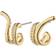 Pilgrim Nadine Earrings - Gold/Transparent