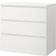 Ikea Malm White Bedside Table 48x80cm