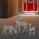 Reindeer Family White Christmas Lamp 73.7cm