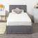 Home Treats Upholstered Grey 97x204cm