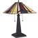 Tiffany Style Mission Design Bronze Table Lamp 22.4"