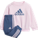 Adidas Badge of Sport Jogger Set - Clear Pink/Preloved Ink