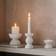 Lyngby Tura White Candle Holder 6.5cm