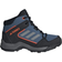 Adidas Kid's Terrex Hyperhiker Mid Hiking Shoes - Wonder Steel/Grey Three/Impact Orange