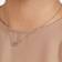 Edblad Monaco Mini Necklace - Silver/Transparent