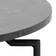 Living Home Goldington Black Soffbord 80cm
