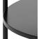 Living Home Goldington Black Soffbord 80cm