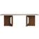Audo Copenhagen Androgyne Walnut/Sand Soffbord 45x120cm