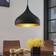 Lindby Ritana Black/Gold Lampada a Sospensione 31cm