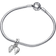 Pandora Splittable Mother & Daughter Dangle Charm - Silver/Transparent