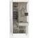 Bega Romance White Garderobeskab 100x191cm
