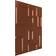 Ekena Millwork Odessa Endura 3D Bright Coat Copper Wall Decor 19.6x19.6"