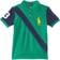 Polo Ralph Lauren Kid's Big Pony Cotton Mesh Polo Shirt - Billiard/C1281 Athletic