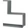 GUBI Dedal Stone Grey Vägghylla 89cm
