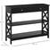 Homcom 837-107BK Black Console Table 30.5x100cm