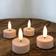 Veli Line Tea Light White LED-ljus 5cm 4st