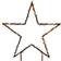 Luca Garden Stake Black Advent Star ∅ 60cm