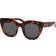 Le Specs Air Heart Tortoise w/ Smoke Mono Lens, Unisex - Black