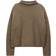 Filippa K Mika Yak Funnelneck Sweater - Dark Taupe Melange