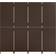 vidaXL 4 panels Brown Biombo 196x180cm