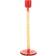 Villa Collection Styles Yellow/Red Bougeoir 20.3cm