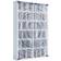 VCM CD DVD Stand White Reolsystem 60x92cm