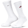 Nike Everyday Plus Cushioned Crew Socks - White/Black