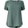 Only Carmakoma Carvika Short Sleeve Top - Green/Balsam Green
