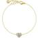 Edblad Bel Bracelet - Gold/Transparent