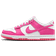 Nike Dunk Low GS - White/Laser Fuchsia