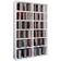 PKline CD DVD Stand Storage White Regalsystem 60x92cm