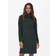 Only Damen Strickkleid Loose Fit Longsleeve Knit Kleid mit Langen Ärmeln Rollkragen Dress Pullover, Farben:Grün,Größe Damen:XS