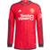 adidas Men's Manchester United 23/24 Long Sleeve Home Jersey