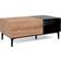 Finori Nola 55A Artisan Oak and Black Couchtisch 55x100cm