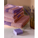 Juna Check Guest Towel Purple, Orange (100x50cm)
