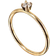 Astrid & Agnes IDA Ring - Gold/Transparent