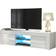 TV Unit White TV Bench 130x35cm