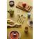 Hübsch Coffee Kitchen Towel Multicolour, Yellow (70x50cm)